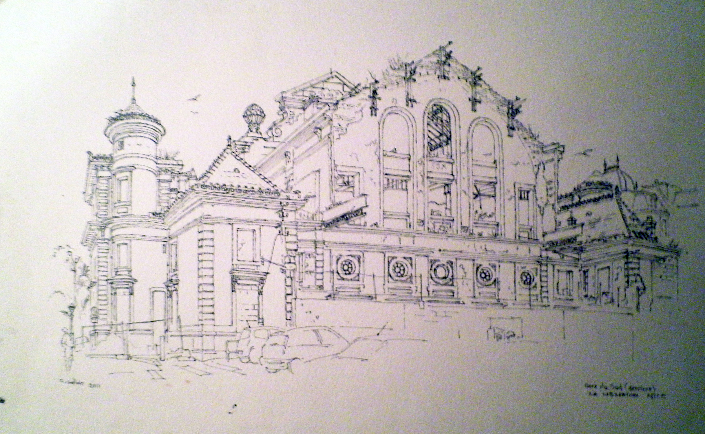 Gare du Sud Nice Geraldine Sadlier 2011